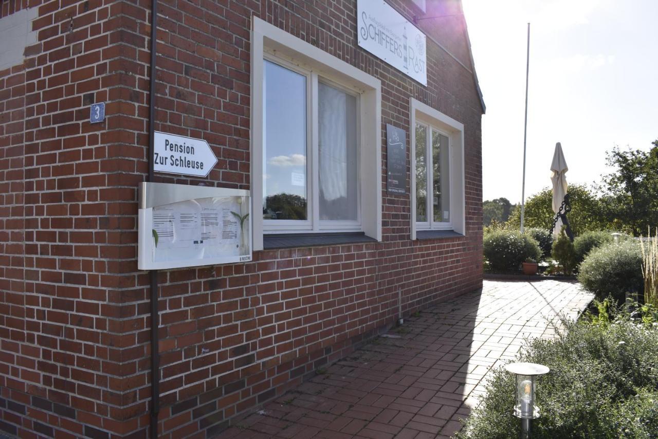 Pension Zur Schleuse Garni Am Elbe Luebeck - Kanal In Witzeeze Exterior foto